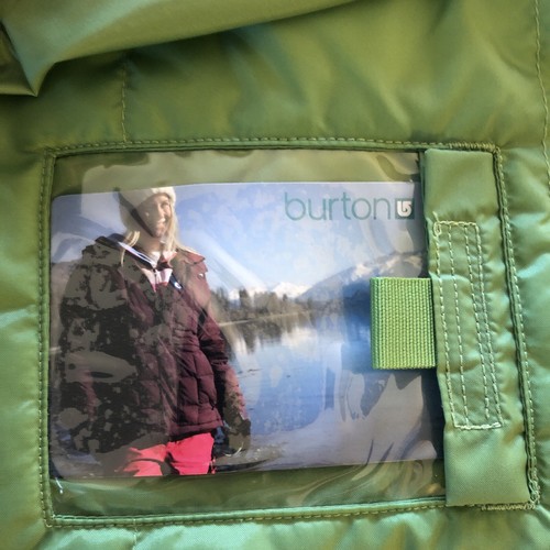 BURTON Womens Size L Snowboarding CHOPPER JACKET Winter Ski BROWN Green NWT - Picture 5 of 16