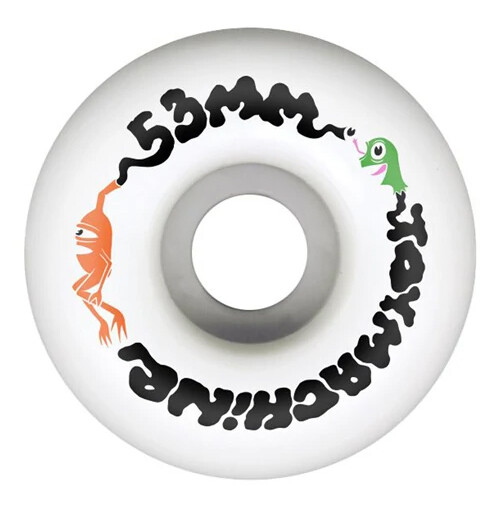 Toy Machine Corporate Scum Roues de skateboard 100a Blanc 55 mm