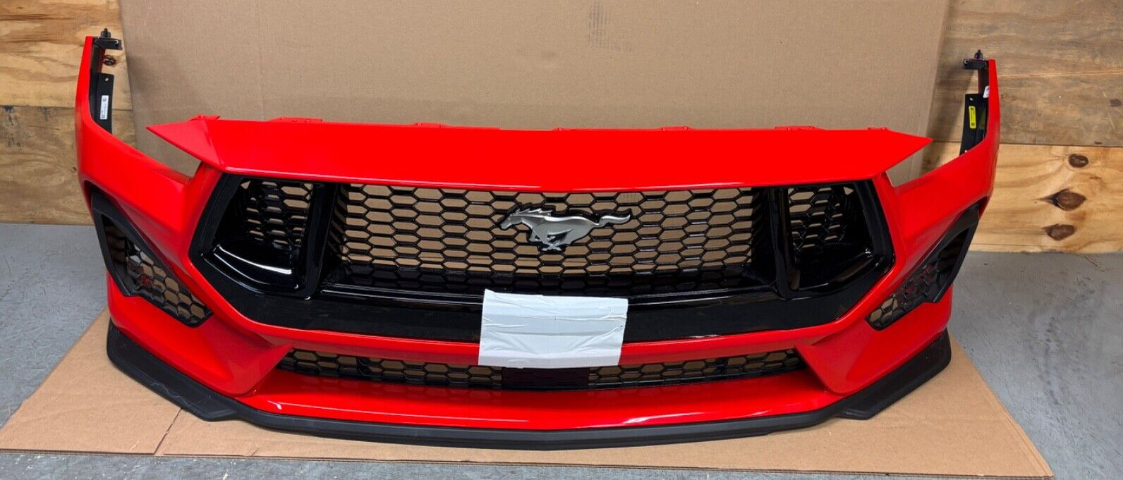 OEM Take Off 2024-2025 Ford Mustang GT S650 Front Bumper Cover RACE RED