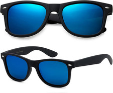 Toddler Kids Polarized Sunglasses UV Protection Unbreakable w/ Case