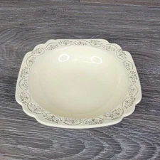 Homer Laughlin Century Shape GARLAND 1 Round Serving Bowl 1 Luncheon Plate GC