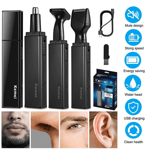Kemei-322 USB Rchargeable Hair Trimmer Professional Hair Clipper Electr Razor US - Picture 25 of 25
