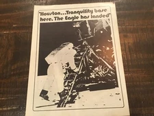 ORIGINAL 1974 GRUMMAN NEWS APOLLO 11 SPECIAL 5 YEAR ISSUE