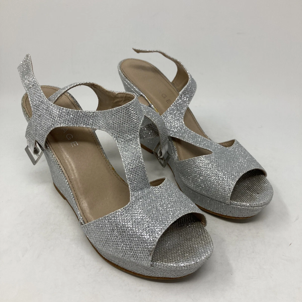 Rampage shop silver wedges