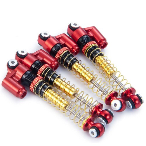 Ammortizzatore salvadanaio olio regolabile 43 - 48 mm PER AUTO CINGOLATA 1/24 ASSIALE SCX24 AXI90081 - Foto 5 di 9