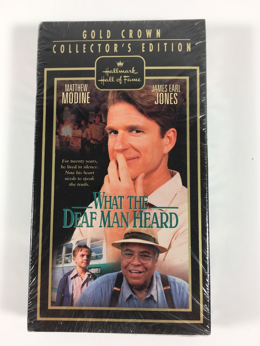 (未使用･未開封品)What the Deaf Man Heard [VHS] What the Deaf Man Heard VHS Tape Hallmark Hall of Fame Matthew