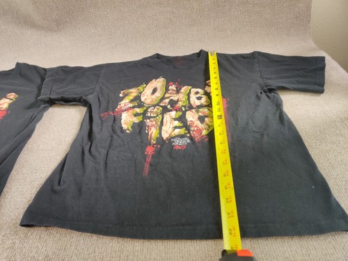 Lot of 3 Halloween Horror Nights 2013 The Walking Dead Kids T Shirt Large Corpse - Picture 7 of 14