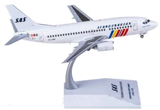 1:200 JC Wings SAS Boeing 737-500 Passenger Airplane Diecast Aircraft Model