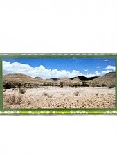New Large Desert Terrarium Cling Static Cling Background 16 inches x 36 inches