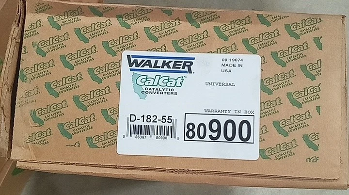Walker CalCat 80900 Catalytic Converter for Jeep CJ7 – 2" In/Out (ID) Foto 2 de 4