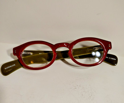 EYE BOBS READER Frames + 2.5 Green Red Adult Super Vision Bold Chunky Fun 