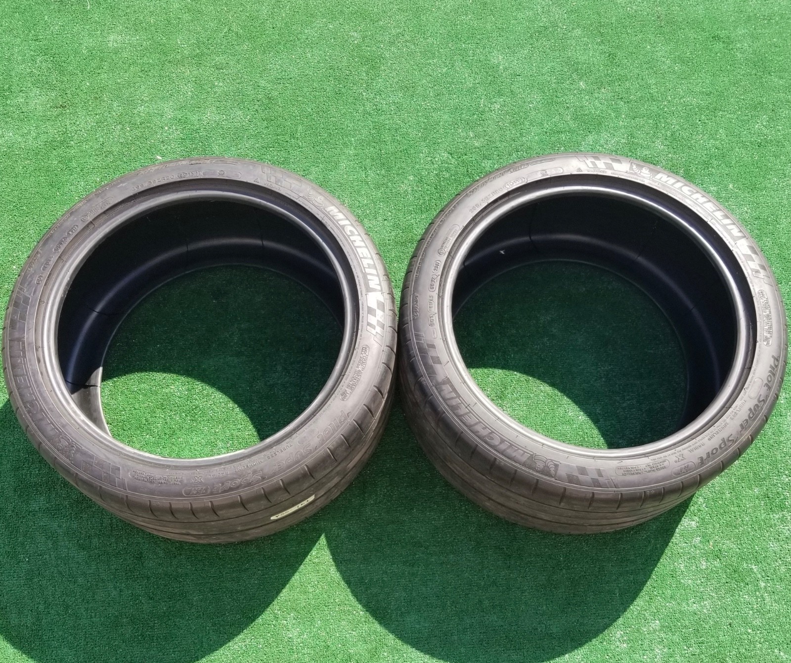 295/35R20 Michelin Pilot Super Sport Tires K1 Ferrari 295/35ZR-20 101Y 70% Tread