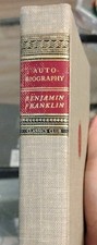 Franklin Autobiography Hardcover Ex-Libris Classics Club Biography