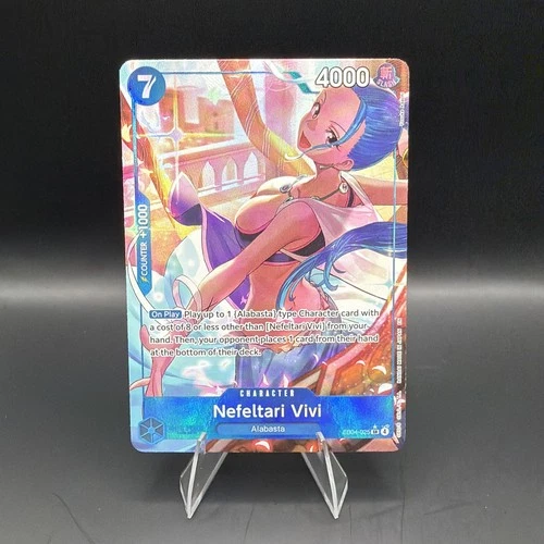 One Piece TCG -  EB04-025 Nefeltari Vivi Alt Art The Azure Sea’s Seven OP14 NM/M