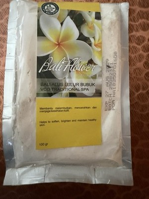 Bali Alus, Powder Scrub Traditional Spa |  Sandalwood| Coffe | Bali Flower