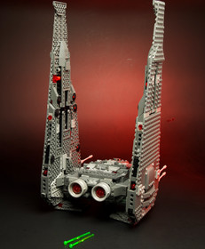 LEGO 75104 Star Wars Kylo Ren's Command Shuttle Ship only No Figs No Box No Book