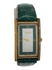 GUCCI 2600M Quartz Men’s Green Analog Watch 2.5cm