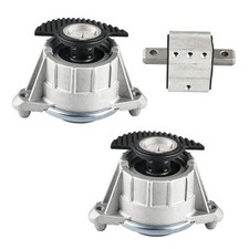 3Pcs Engine Motor  Transmission Mount Kit Replacement for Mercedes-Benz