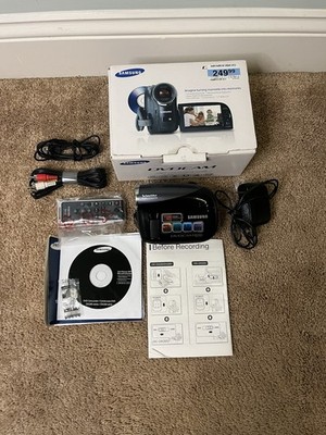 Samsung Camcorder Schneider Kreuznach SC-DX205 Digital Cam 34x Optical Zoom 