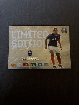 Panini Adrenalyn XL EURO 2020: Paul POGBA Limited Edition. France.
