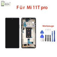 FüR Xiaomi Mi 11T Pro Lcd Display Incell Mit Rahmen Touchscreen Bildschirm
