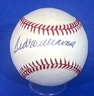 Ted Williams Signed Rawlings AL Ball Baseball Bold Auto Red Sox JSA YY80425