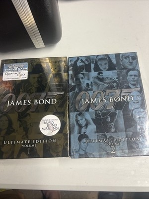 James Bond 007 Ultimate Edition Volumes 1-2 (DVD Box Set, 2006)