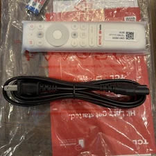 New RC902N FER1 Voice Remote Control For TCL TV 55A300W Power Cord For Tcl A300