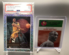1997 Metal Universe #81 Kobe Bryant PSA 7 AND Vintage Kobe Card cert #88527277