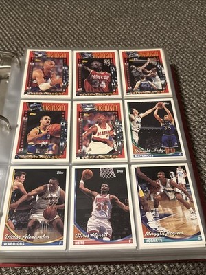1993-94 Topps Basketball #s 1-198 +Rookies -You Pick- NBA Trading Cards