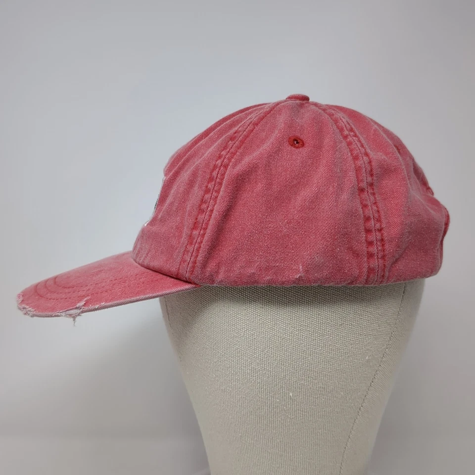 Sombrero Champion Slideback Rojo Talla Única Bordado Correa de Cuero Adams Foto 3 de 4