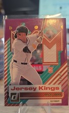 2025 Panini Donruss - Jersey Kings Jace Jung #JK-JJ Purple /49 (RC)