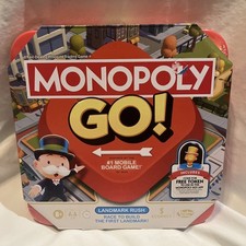 Monopoly GO! Board Game - Landmark Rush, Inspired by the #1 Mobile Board Game
