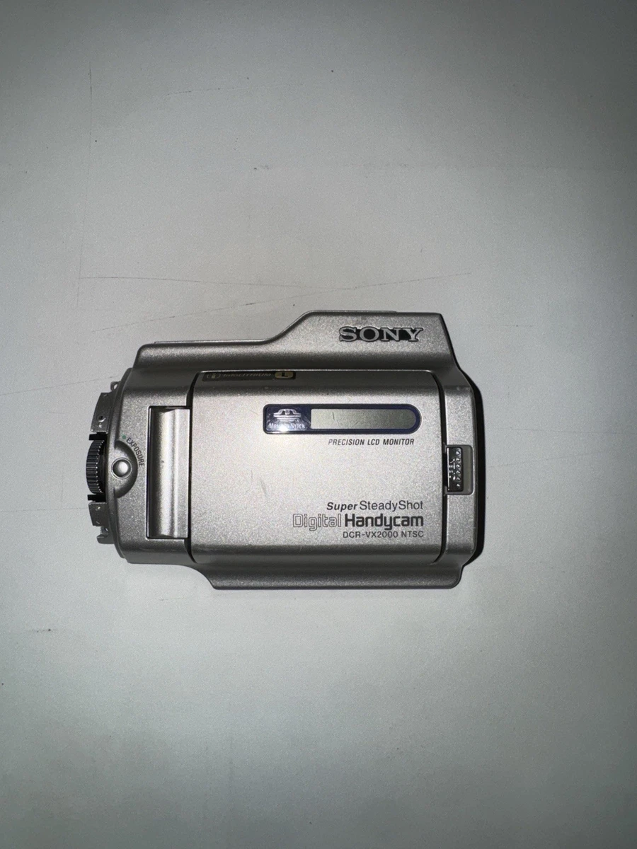 SONY ソニー DCR-VX2000 デジタルビデオカメラ#1471.10 Sony VX2000 Retro DV Camcorder - YouTube