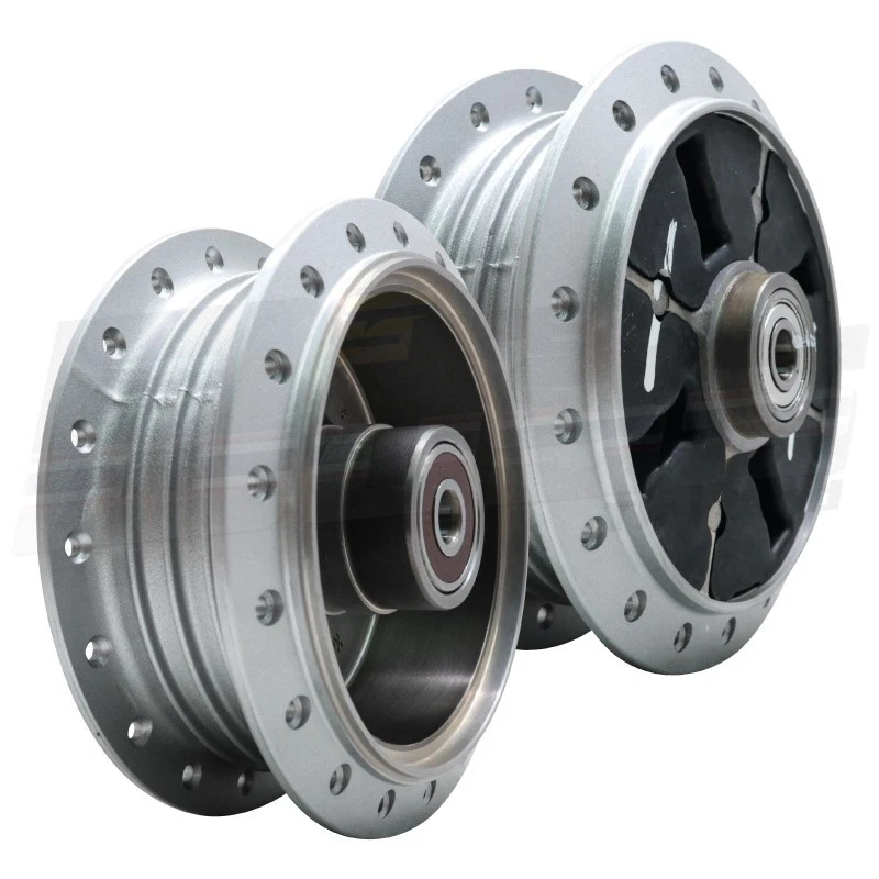 KAWASAKI Aluminum Brake Disc Front & Drum Rear Hub Wheel For KLX110 (Bronze) - Image 4 of 4