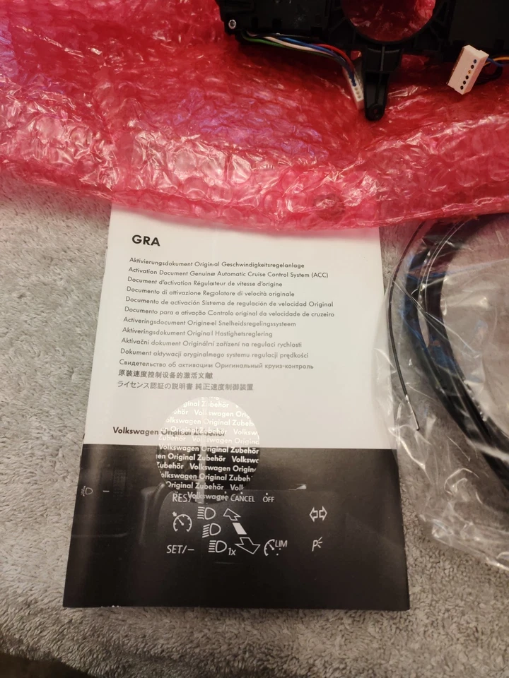 Genuine VW Speed Control Unit New 5G0 054 691 B Cruise Control Unit Golf Mk7  - Image 2 of 4