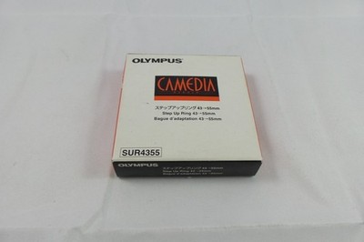 Boxed Olympus SUR4355 Step Up Ring 43-55mm