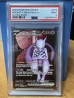 2025 Pokemon Destined Rivals Team Rockets Mewtwo Ex Ultra Rare 213/182 PSA 9