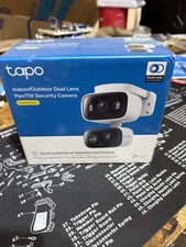Tapo 2K 3MP Indoor/Outdoor Dual Lens Pan/Tilt...