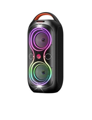 Portable Bluetooth Speakers with 120dB Loud Sound|Beat-Driven Light Show, 5 R...