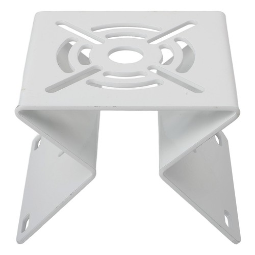 White Coated Metal Bracket for Outdoor For CCTV Camera Corner Mounting - Zdjęcie 2 z 12