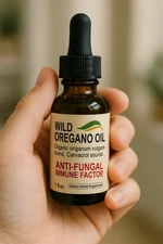 High Carvacrol Immune Support Drops wild organic oregano oil