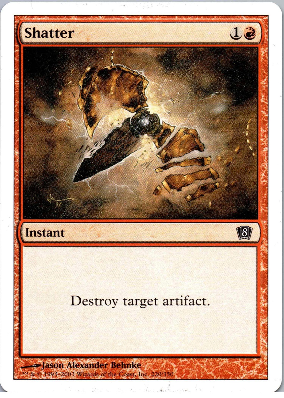 Shatter - C - 8th Edition - 220 - NM -