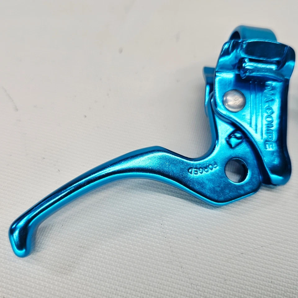 Nuevo de Lote Antiguo Par de Palancas de Freno Dia Compe MX Old School BMX Izquierda y Derecha Azul OG 1990 De Colección Foto 2 de 4