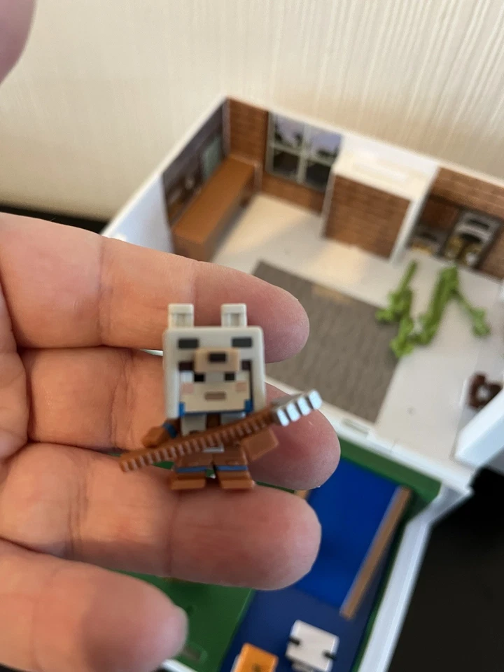 Minecraft Mob Head Minis Panda Playhouse Playset With Figures - Image 2 of 4