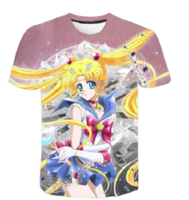 Sailor Moon T-Shirt für Kinder (Unisex) - Motiv: Bunny