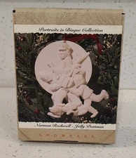 Norman Rockwell - Jolly Postman (Portrairs in Bisque Collection)