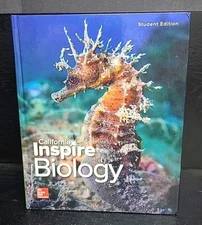 California: Inspire Biology Student Edition SE McGraw Hill ~ Unused Copies