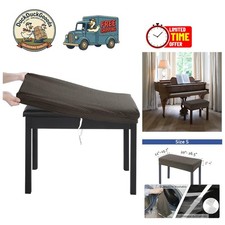 Luxury Stretch Jacquard Piano Bench Cover, Washable Slipcover for Stol 20 -27