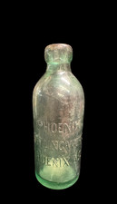 Cool! RARE! Phoenix Bottling Works Phoenix A.T. Pre-1912 Hutchinson Bottle